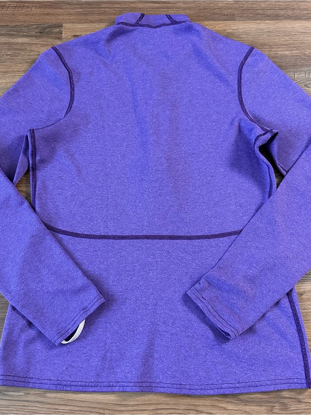 Patagonia 1/4 Zip Pullover Capilene 3 Midweight Polartec Women Small Purple GORP - Picture 8 of 8
